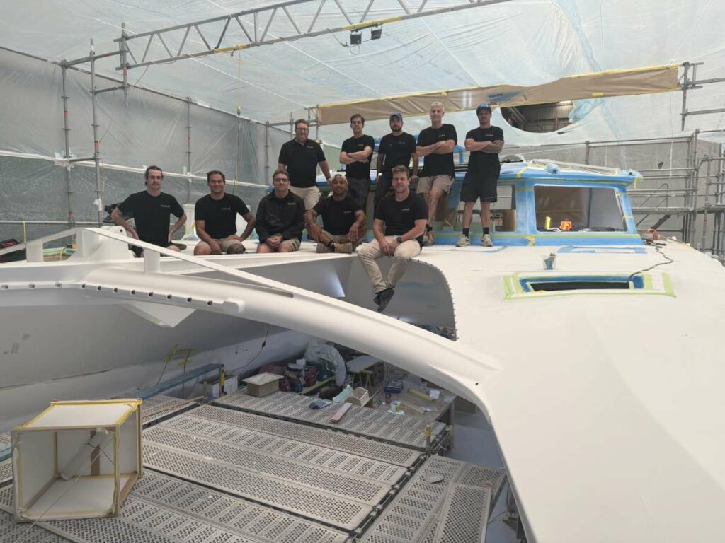 Dan and the team from Mahi Boats