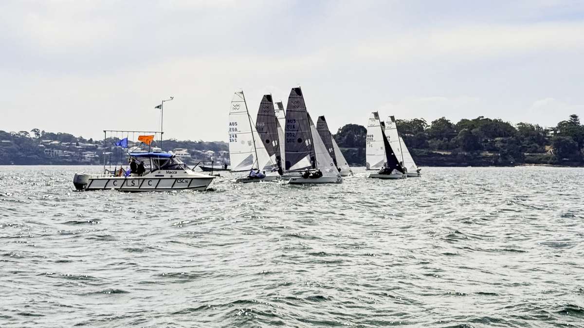VX One NSW State Championship fleet