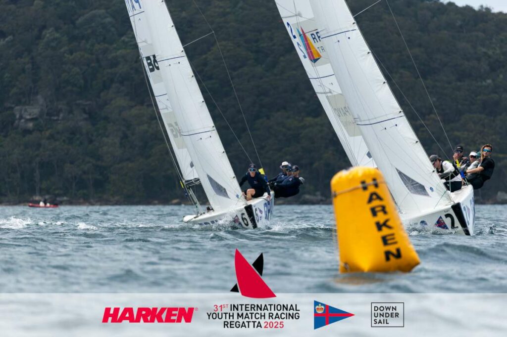 Harken Int. Youth Match Racing Championship 2025 - Credit Down Under Sail