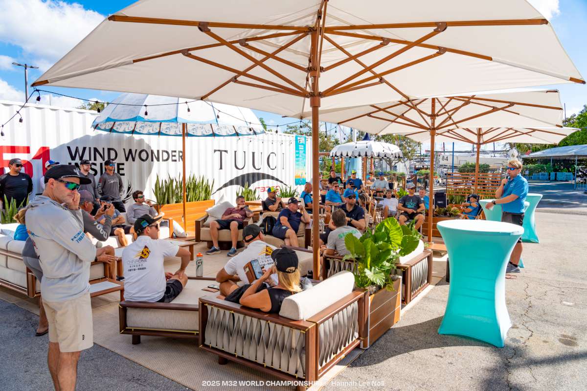 Morning Briefing in TUUCI Village at the M32 World Championship