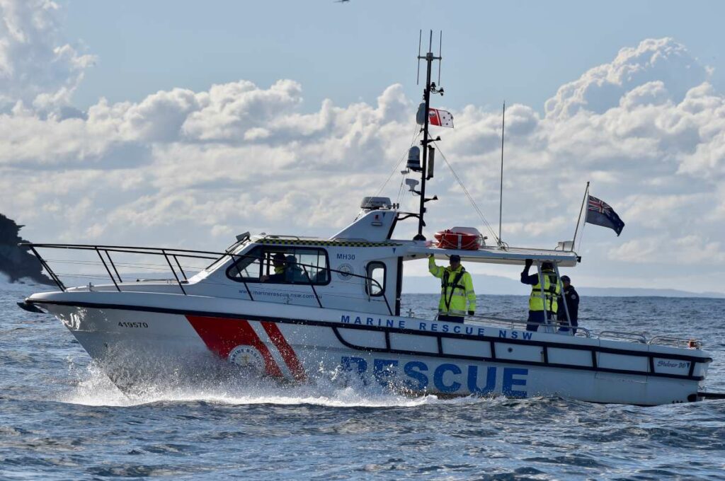 Marine Rescue NSW vessel Middle Harbour 30