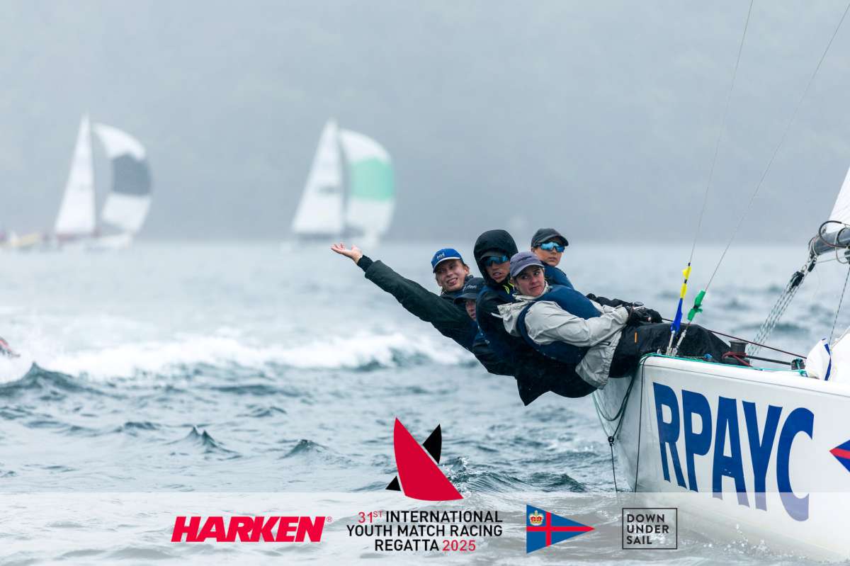 Harken Int. Youth Match Racing Championship 2025 - Credit Down Under Sail