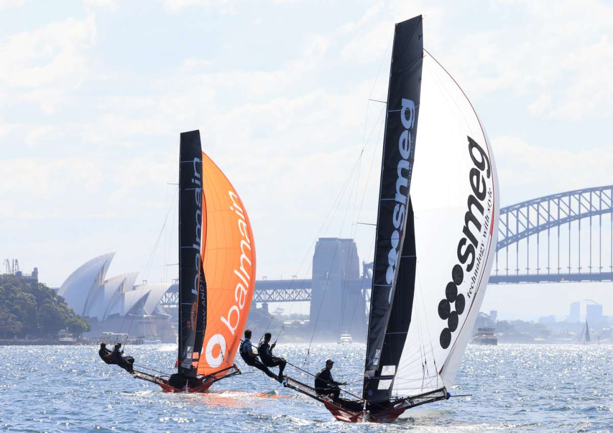 Balmain wins Race 1 from Smeg (SailMedia)