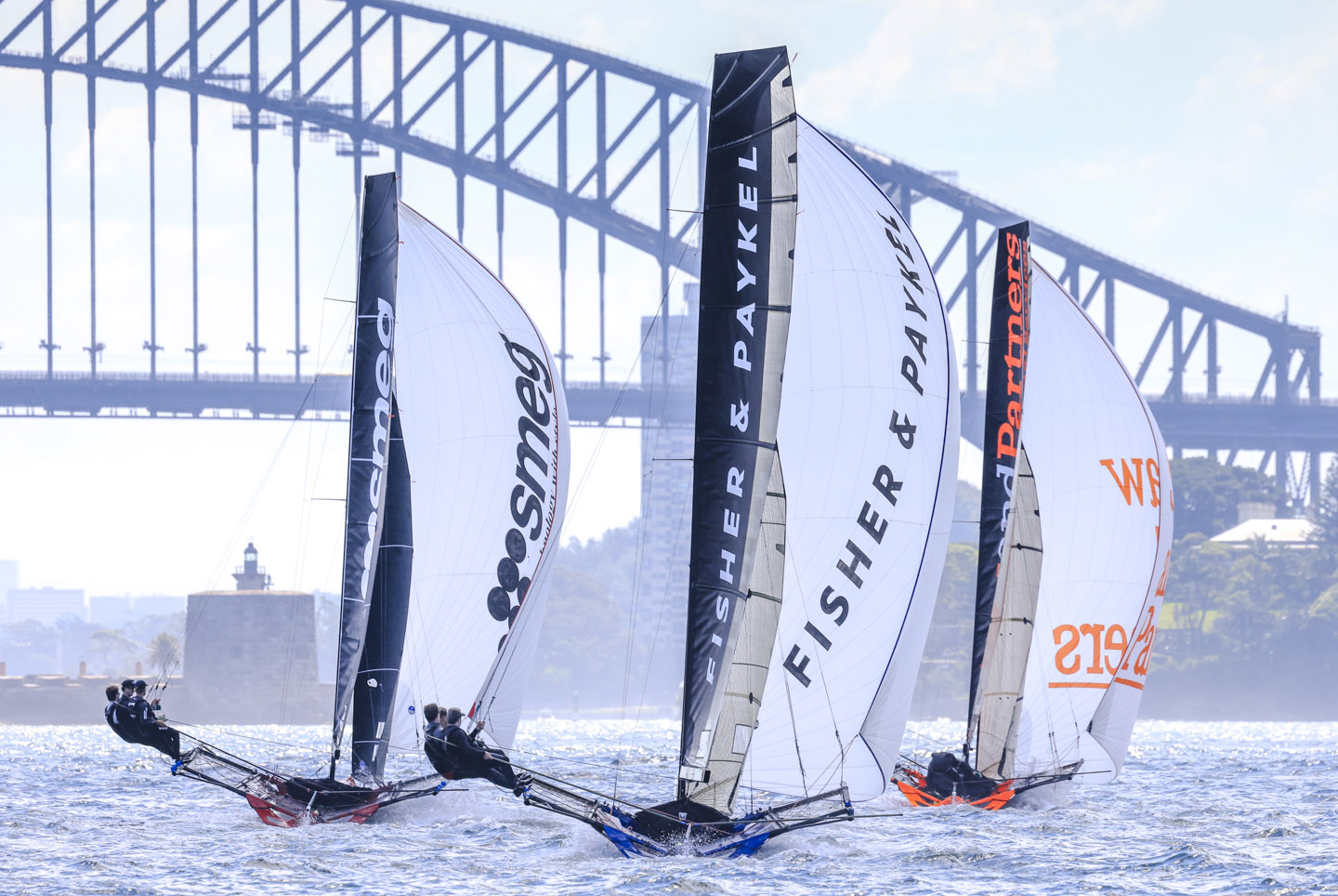 Three strong challengers in the series (SailMedia)