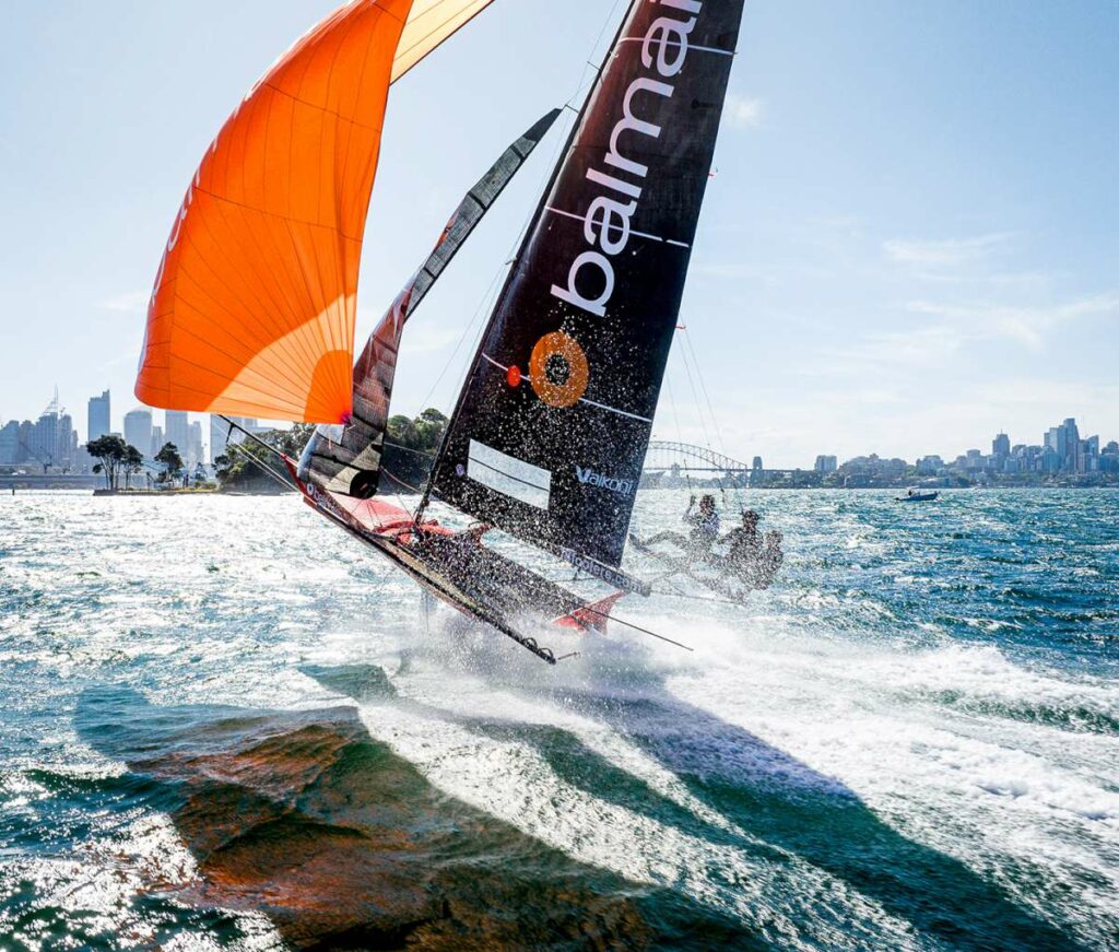 Balmain, flying high (SailMedia)