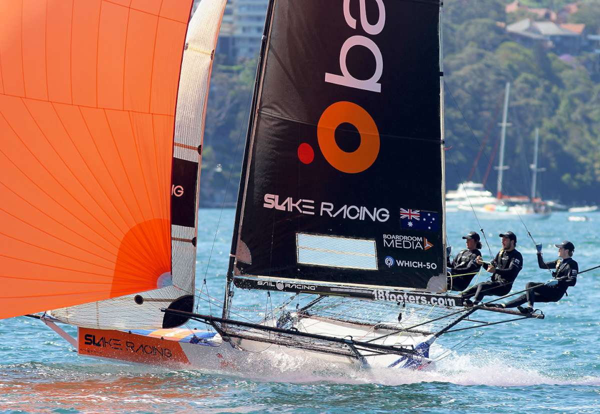 Balmain's crew in action in 2021-22 (Frank Quealey)