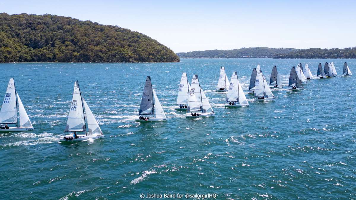 VX One Start in Australia - Joshua Baird @sailorgirlhq