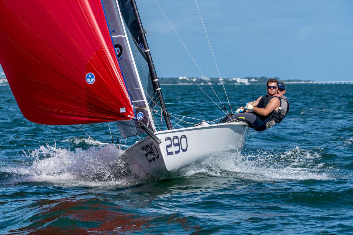 The VX One can be sailed with two or three - Credit - Nick Woviotis from Skylla Film