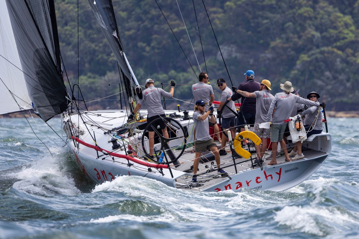 Anarchy is joining the Super 40s - Pittwater Regatta - Andrea Francolini, RPAYC pic