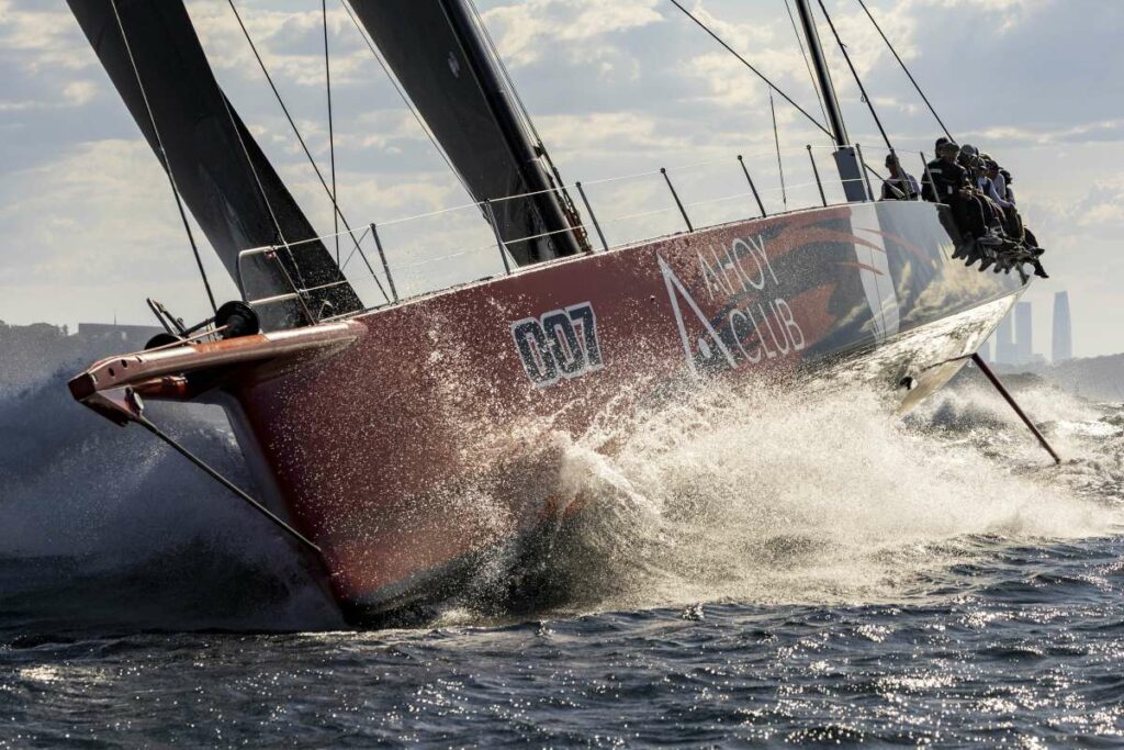 Master Lock Comanche Leaving Sydney Harbour - Credit: CYCA | Andrea Francolini