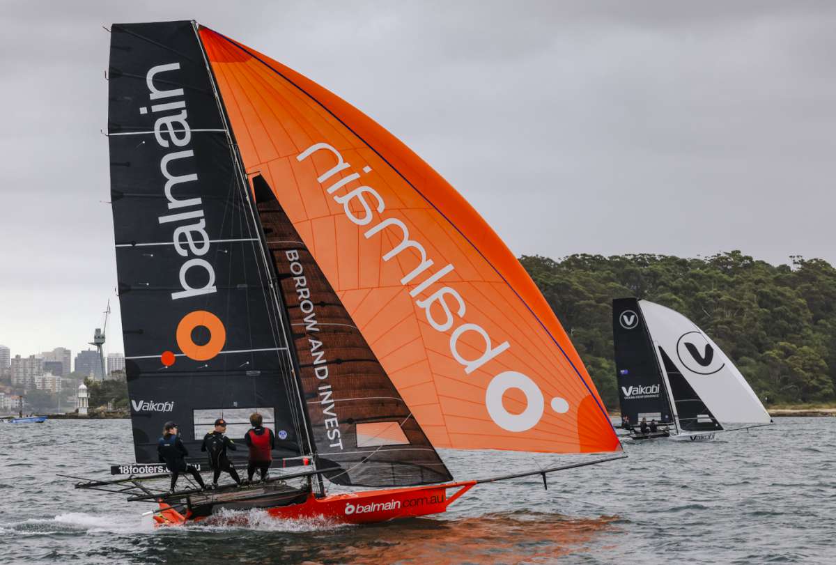 Balmain and Vaikobi were runners-up in the races (SailMedia)