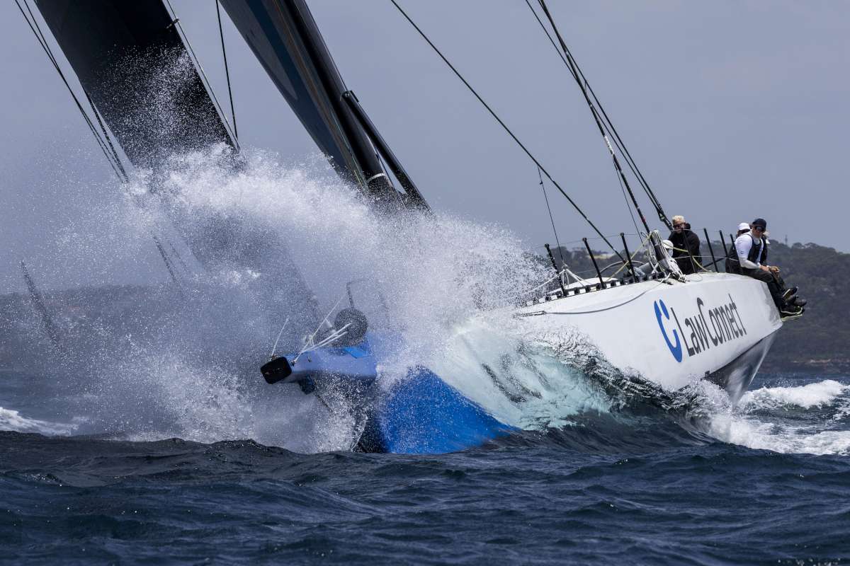 LawConnect on Day 3 of the Australian Maxi Championship - Credit: CYCA | Andrea Francolini