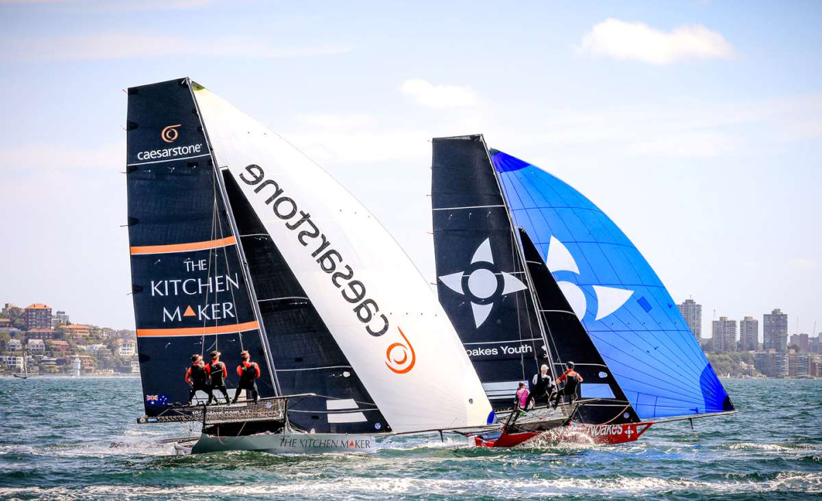 Bec (Noakes) leads The Kitchen Maker in her first season (SailMedia)