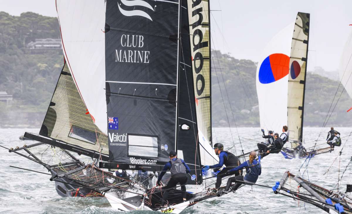 Club Marine chasing down the leaders last weekend (SailMedia)