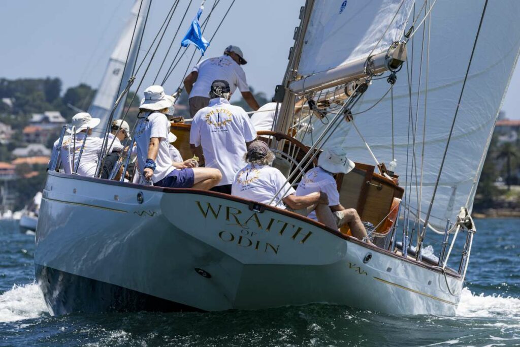 Wraith of Odin competing in the 2024 Sydney Hobart Classic Yacht Regatta. Credit - Andrea Francolini-CYCA