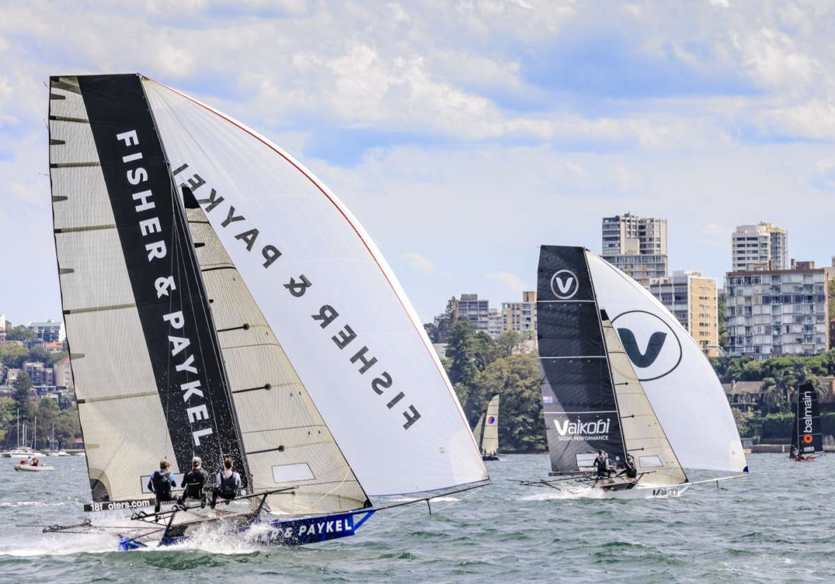 Fisher & Paykel had a spectacular spinnaker run in Race 5 (SailMedia)