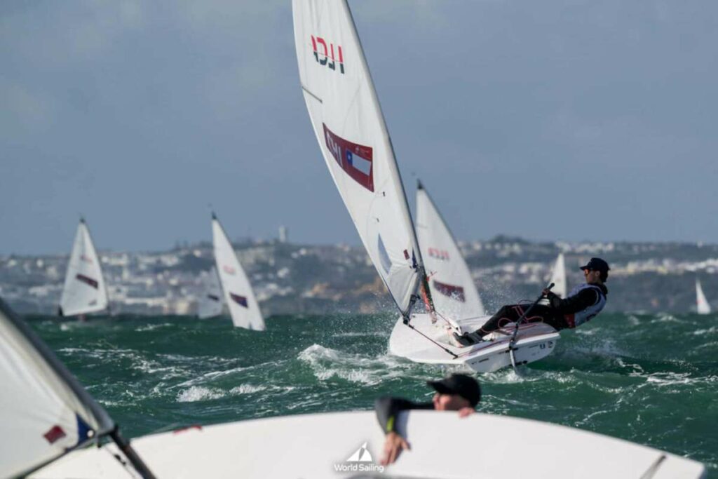 Youth Sailing World Championships Day 2 - ILCA 6 course