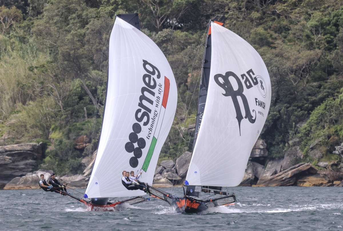 Battling for a spot on the podium for two long-term sponsors - Smeg and Rag & Famish Hotel (SailMedia)