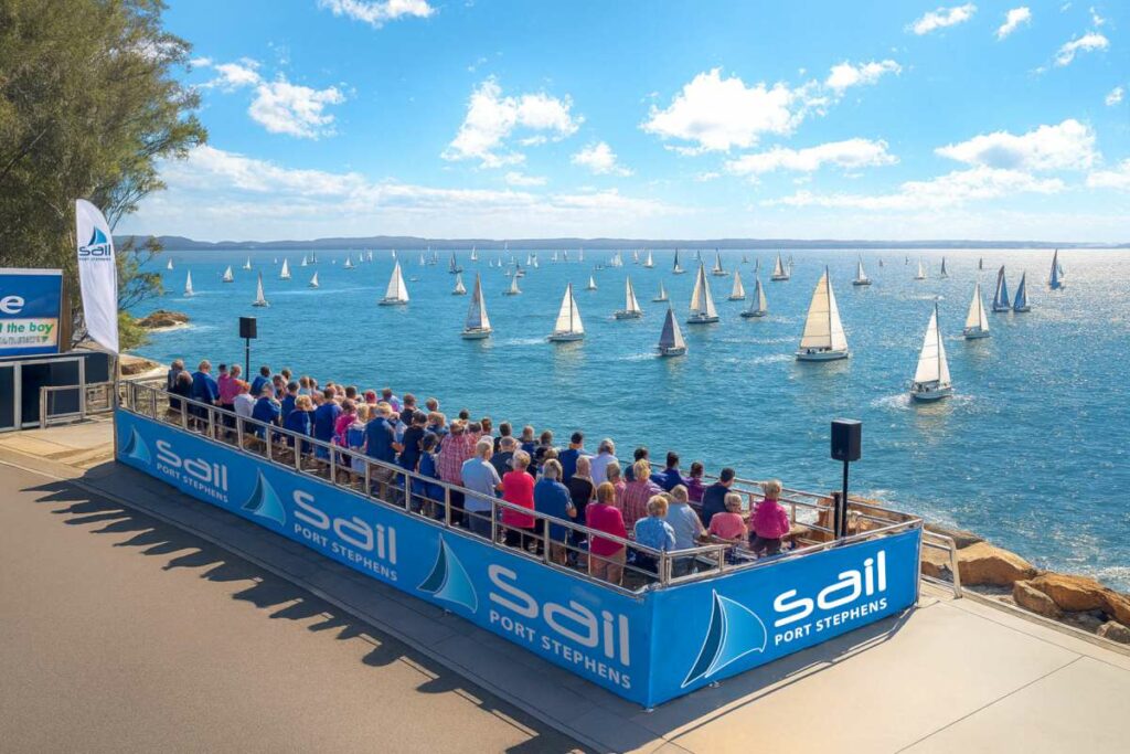 Sail Port Stephens-Start Line
