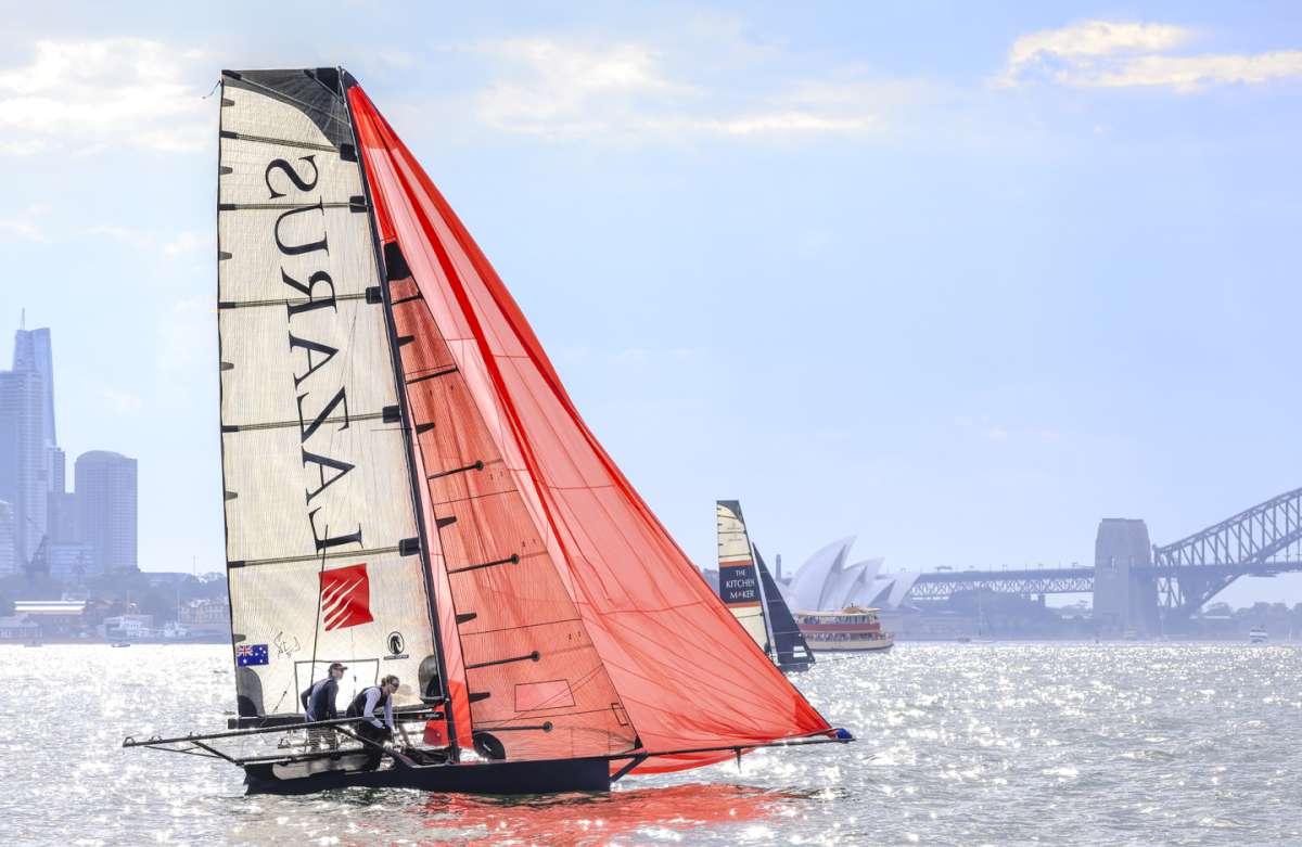 Lazarus on a windless harbour (SailMedia)
