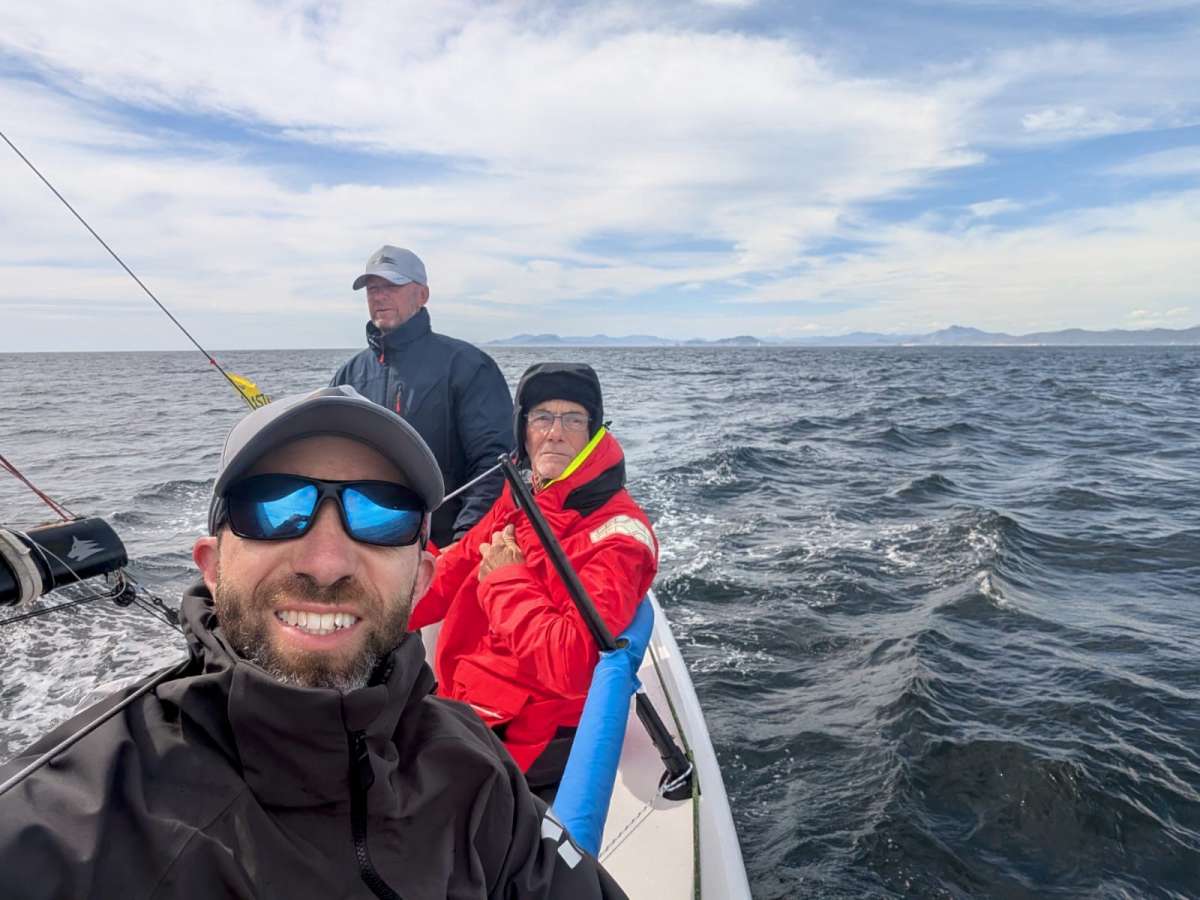 All smiles on The Jackal in the 2025 Westcoaster. Photo credit Matt Setton