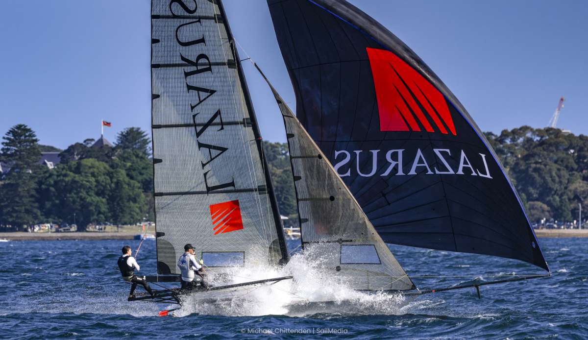 Powering down the run (SailMedia)