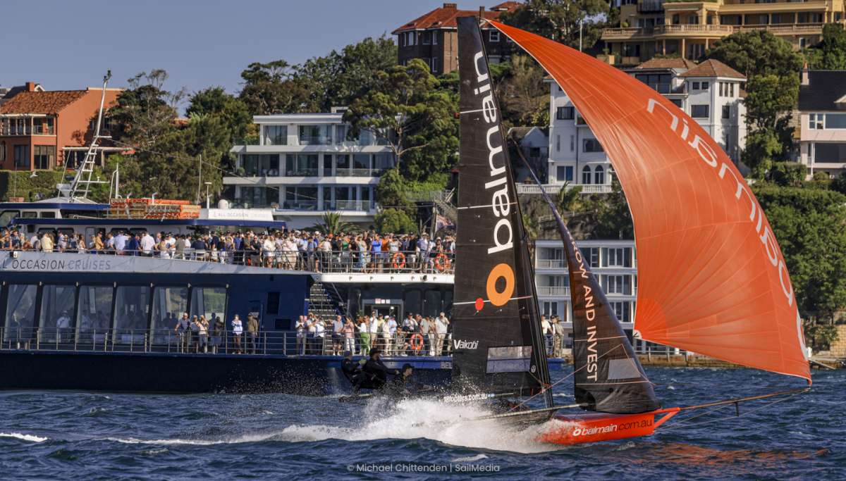 Victory for Balmain in front of her 'home' crowd in Race 1 (SailMedia)