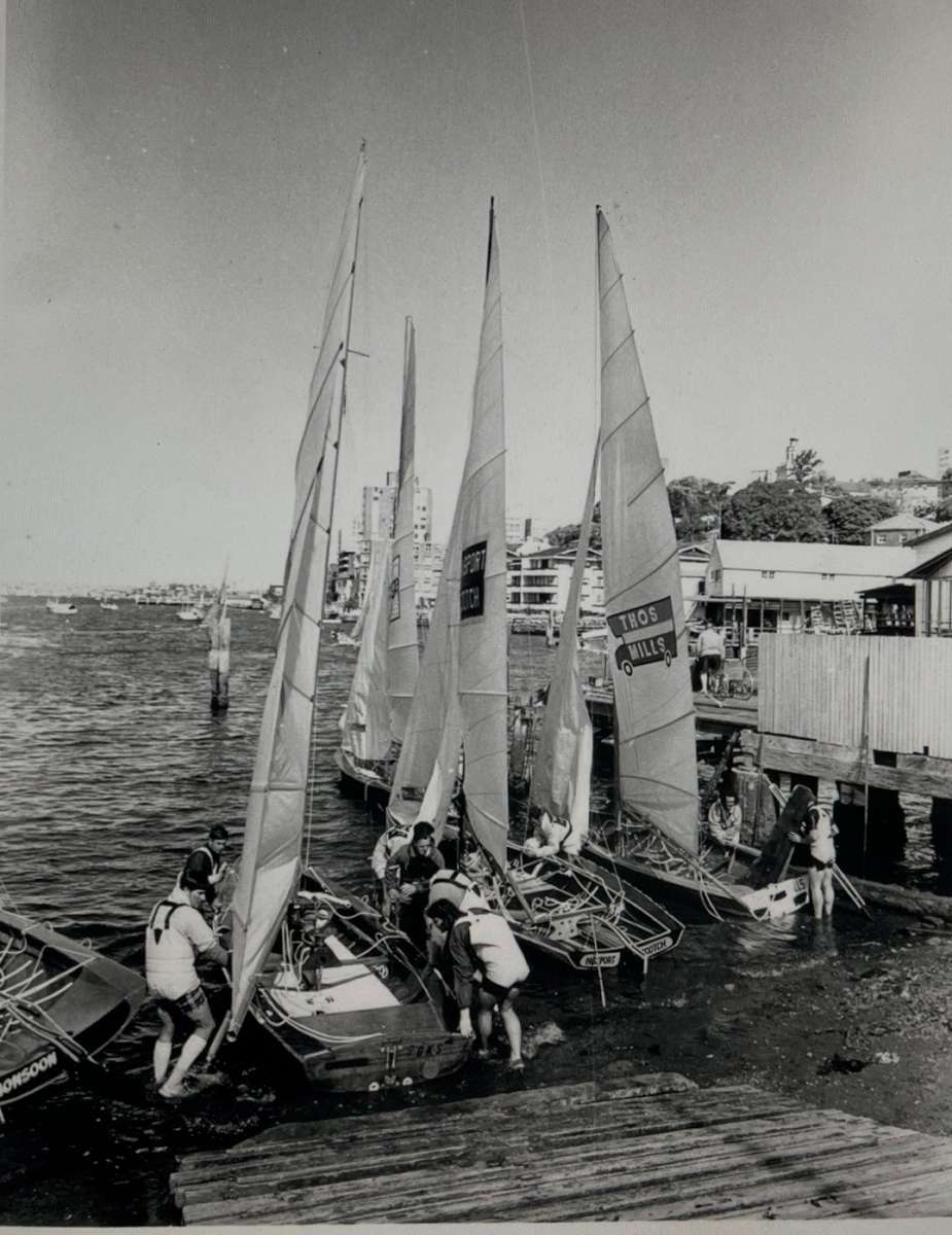 First Female Crew sailing 18foot skiff -1972 4