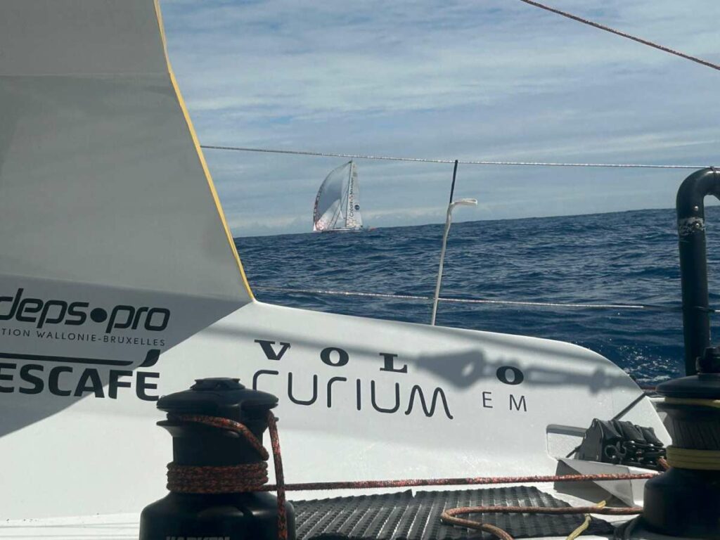 The Globe40 fleet in the Tasman Sea