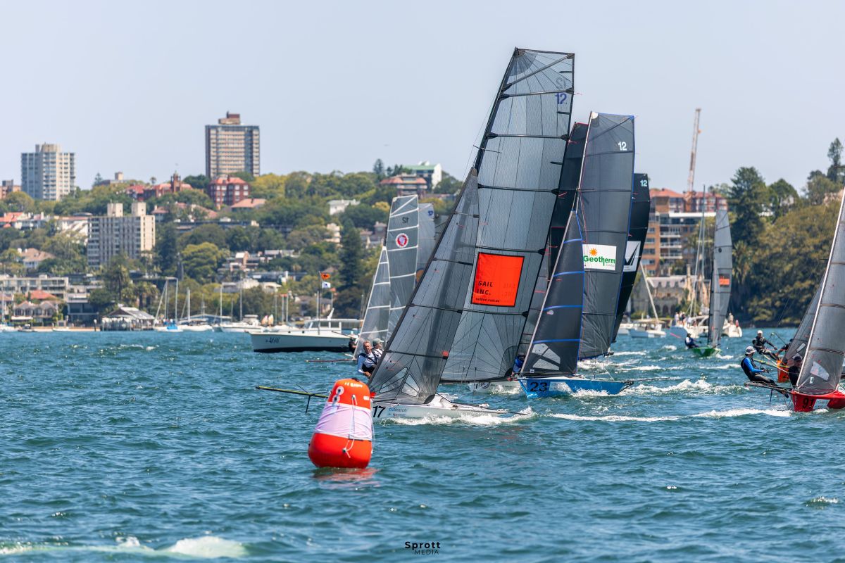 Sail Inc., Geotherm and Sydney Sailmakers get off the start well - credit @sprottmedia