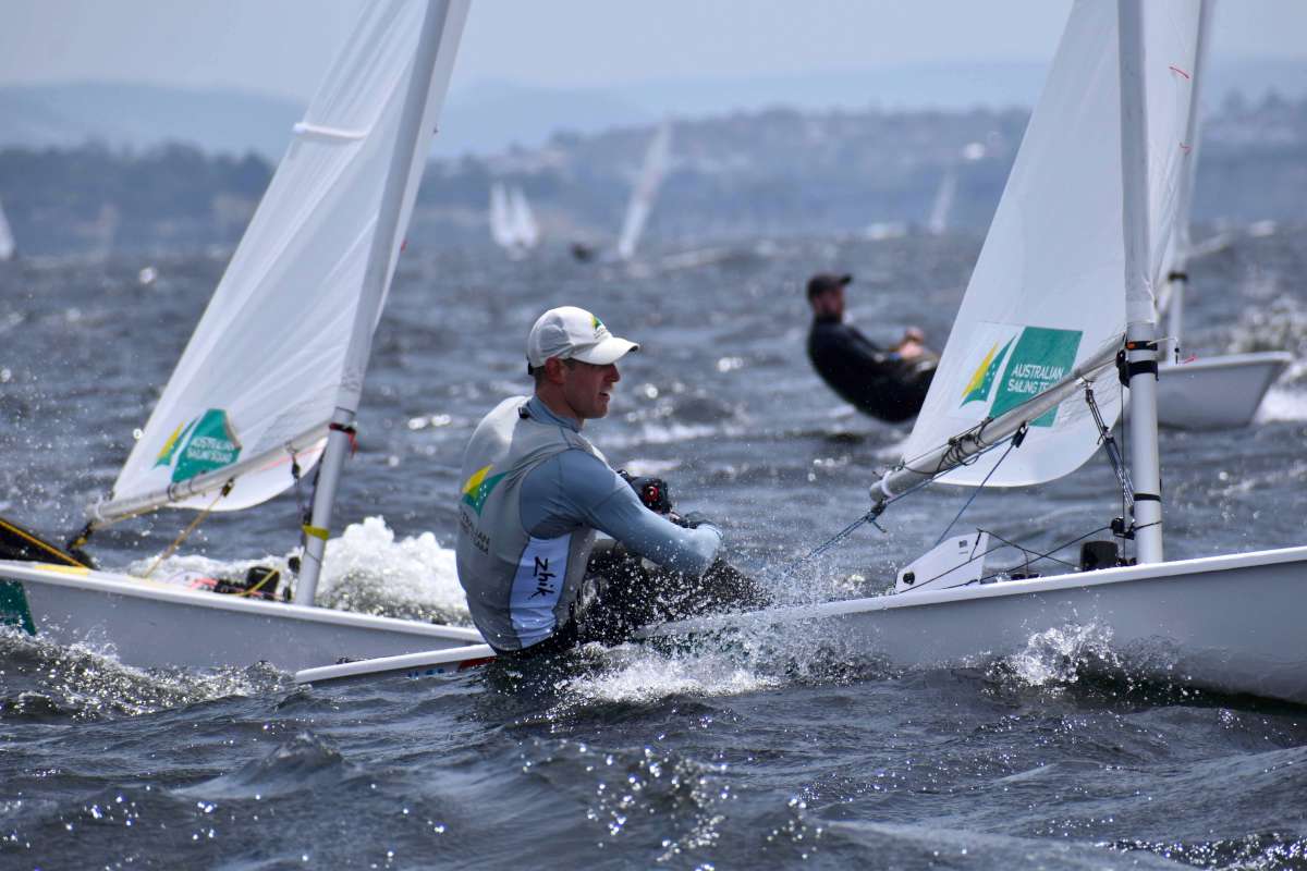 Matt Wearn wins seventh ILCA 7 Australian title in Hobart Credit Jane Austin