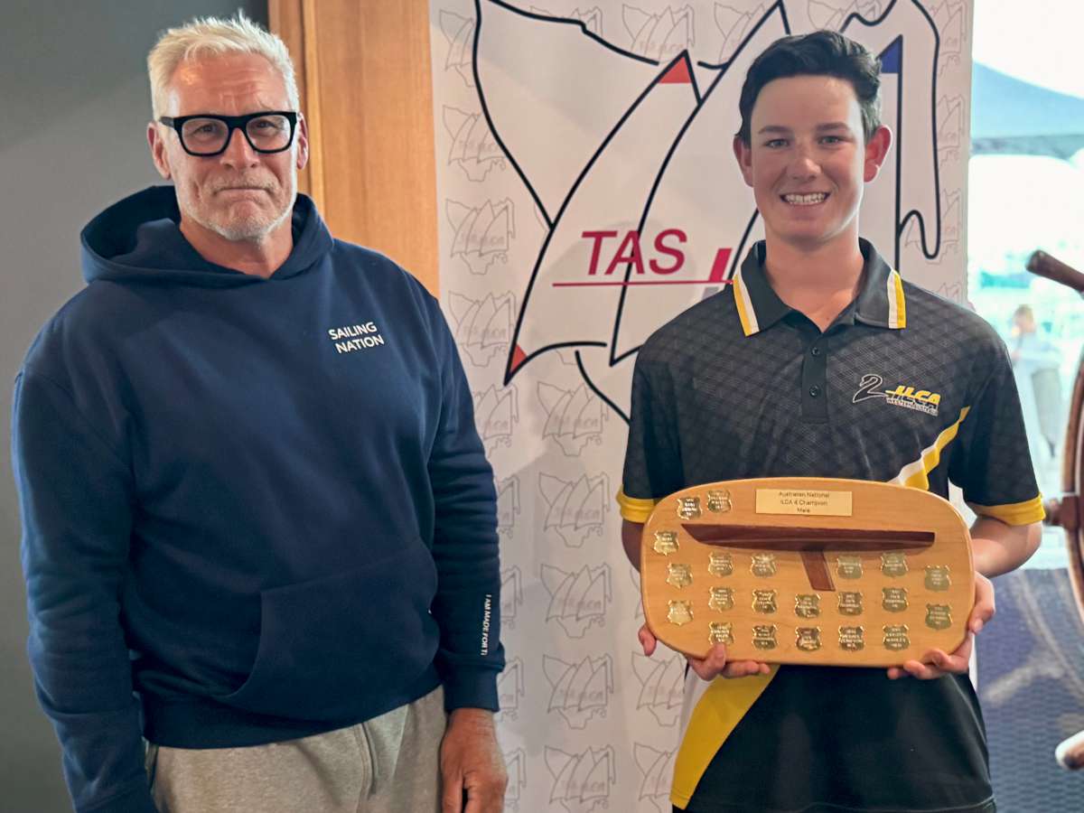 Thomas Cooper ILCA 4 Australian Champion Credit Jane Austin