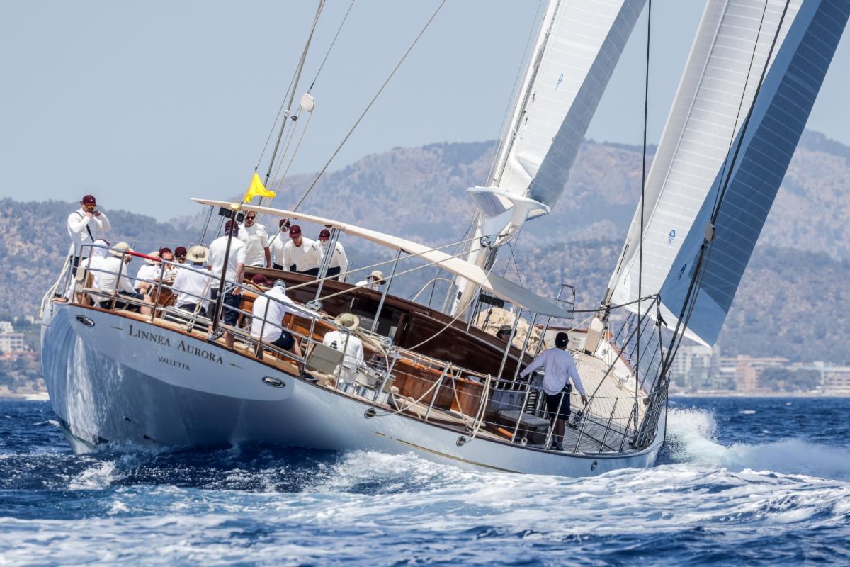 Hoek TC128 Linnea Aurora Credit Pedro Martinez Superyacht Cup