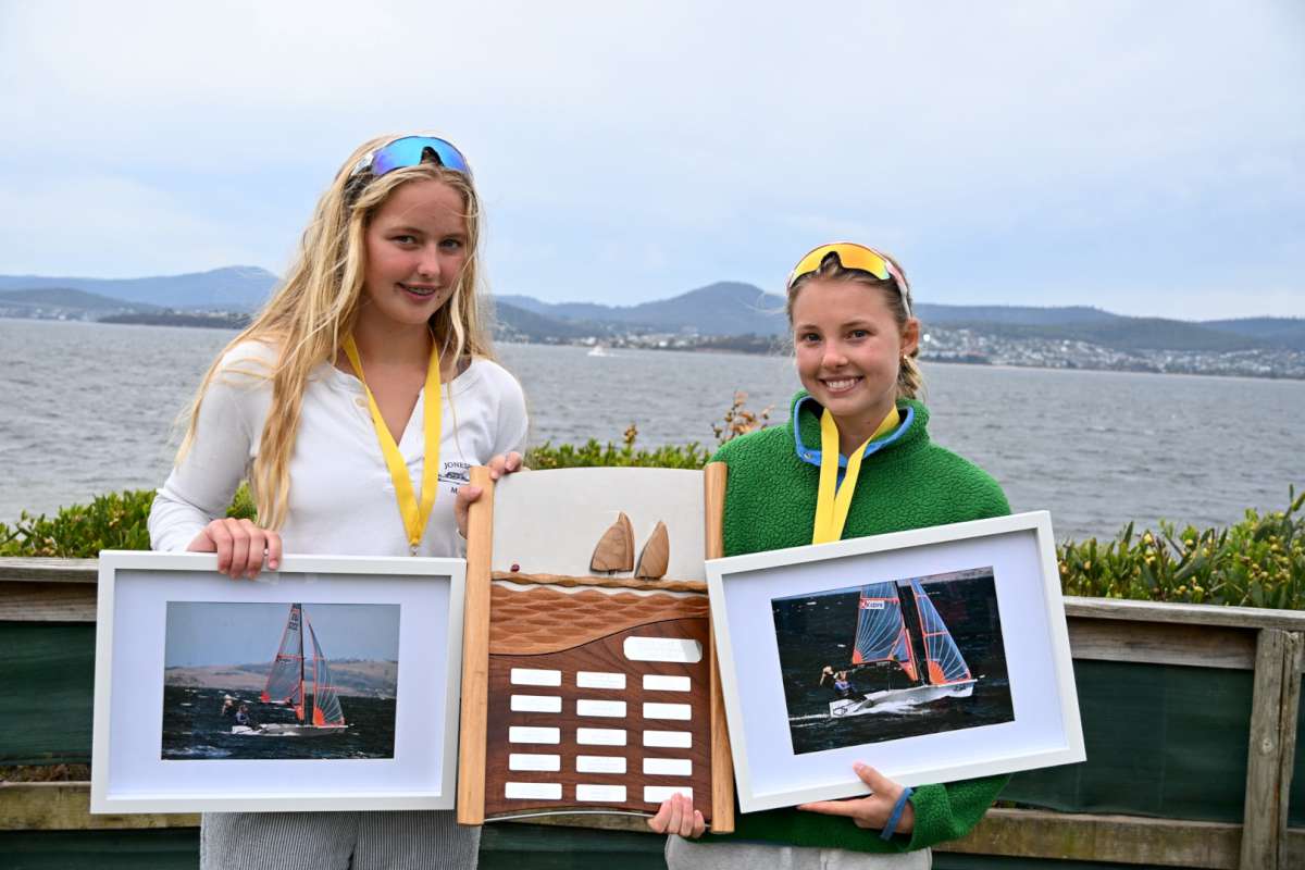 Australian 29er Female Champions - Mia Austin and Zara Marks (NSW) - Photo Credit Amy Potter