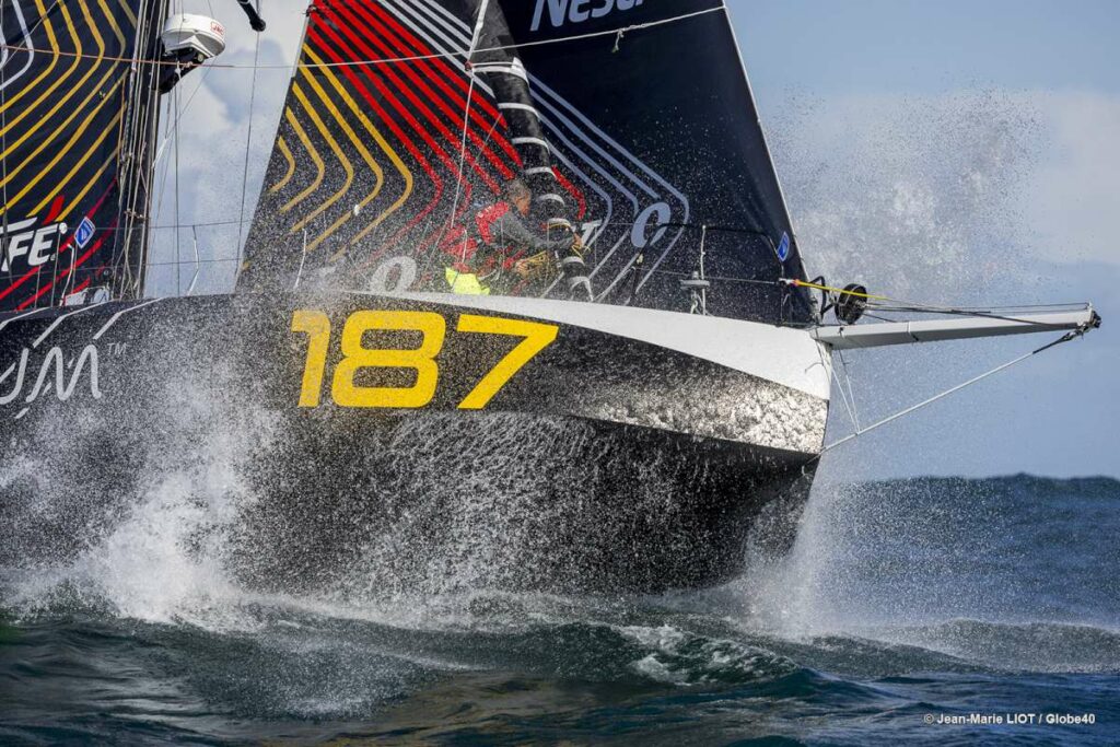 New 24-hour distance for Belgium Ocean Racing - Curium - Credit Jean-Marie Liot / Globe40