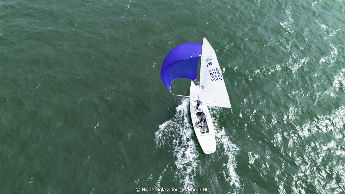 Ripping Yarns AUS1449 won the mid-fleet prize, a new North Sails jib - Credit - Sunset Media - @sailorgirlhq