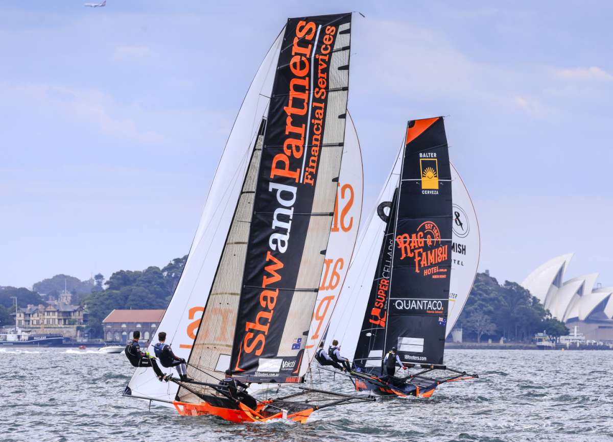 Light wind at the NSW Championship (SailMedia)