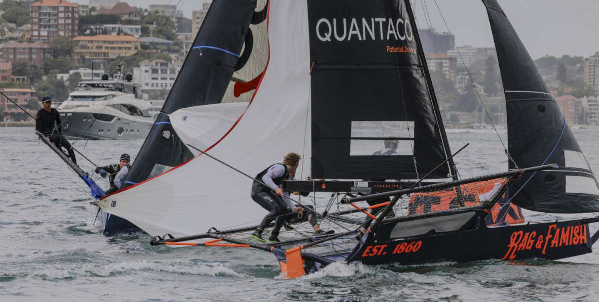 Ben and The Rag team narrow lead from Andoo (SailMedia)