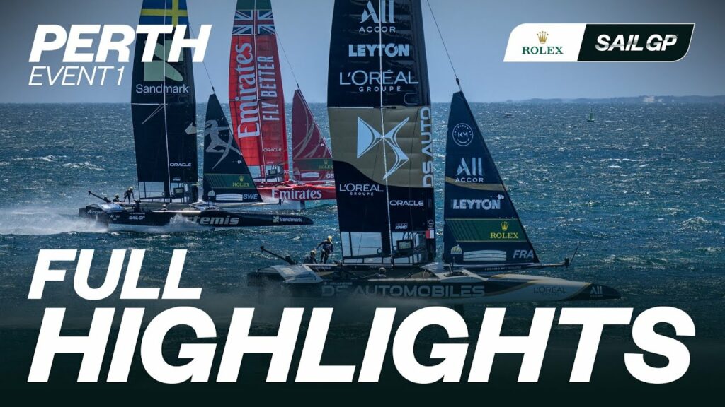 perth sailgp highlights