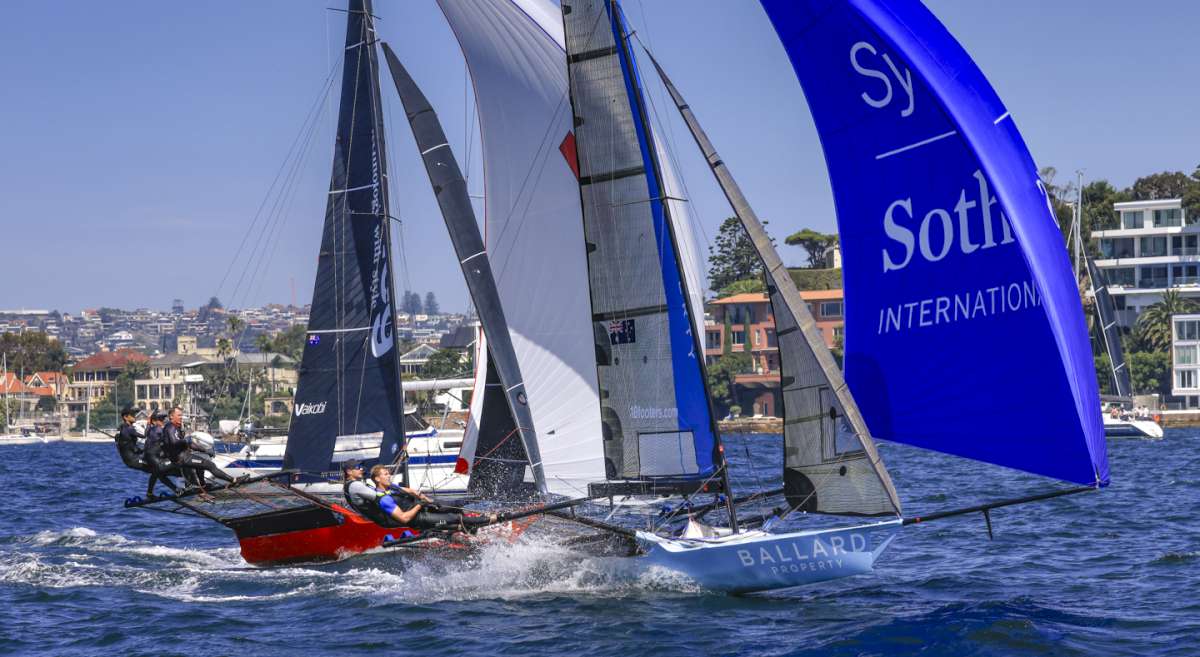 Ballard Property and Smeg off Double Bay (SailMedia)