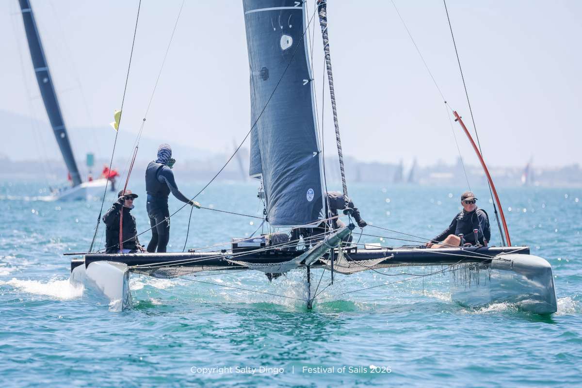 Ritalin were a standout - Festival of Sails 2026 © Salty Dingo