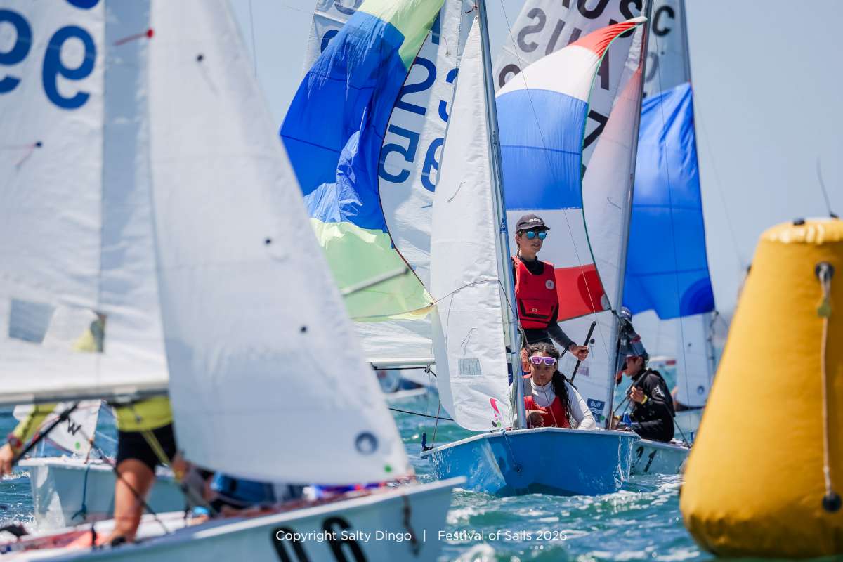 Cadet action - Festival of Sails 2026 © Salty Dingo