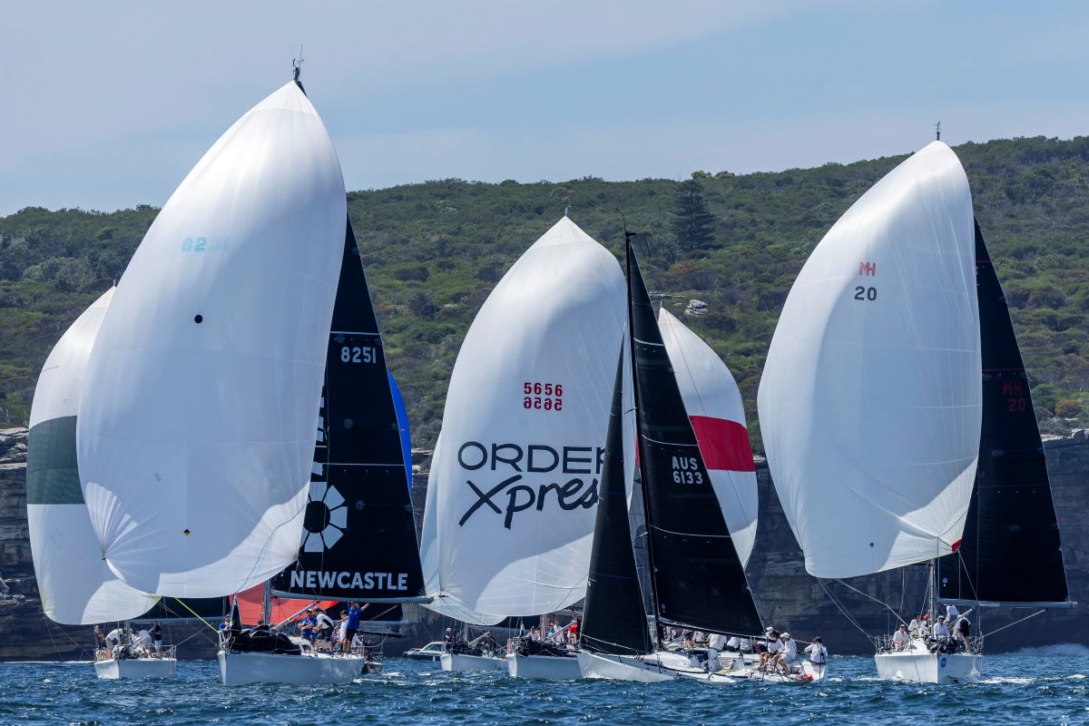 Challenge (8251) leading the Sydney 38s at at previous NMI SHR - Andrea Francolini, MHYC pic
