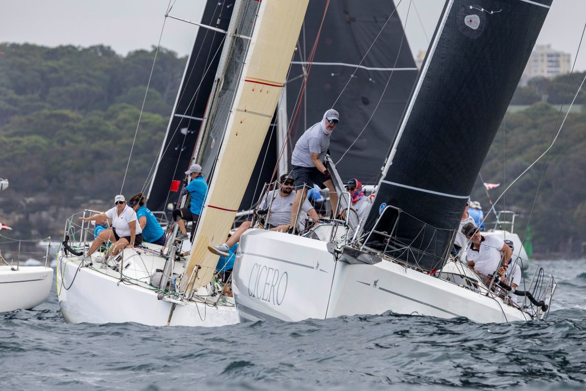 The tight racing is stimulating - Andrea Francolini, MHYC pic