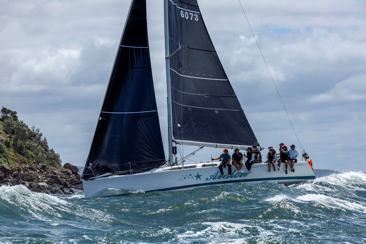 Avalon in control at the Pittwater Regatta - Andrea Francolini pic