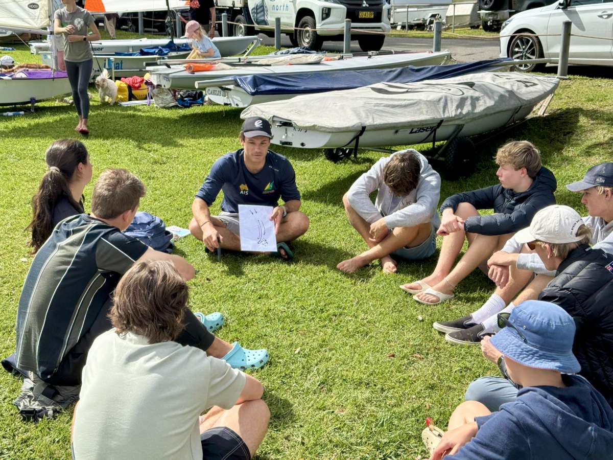 2024 NSW Youth Sail Jim Colley coaching