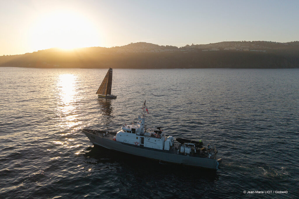 Globe40 arrivals in Valparaiso - Credit Jean-Marie Liot