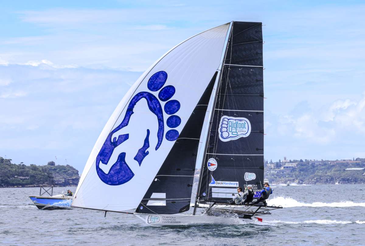 Big Foot Bags & Covers recently on Sydney Harbour (SailMedia)
