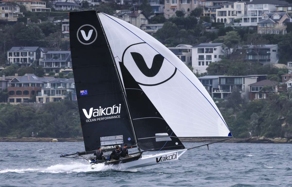 Vaikobi was always in the leading group (SailMedia)
