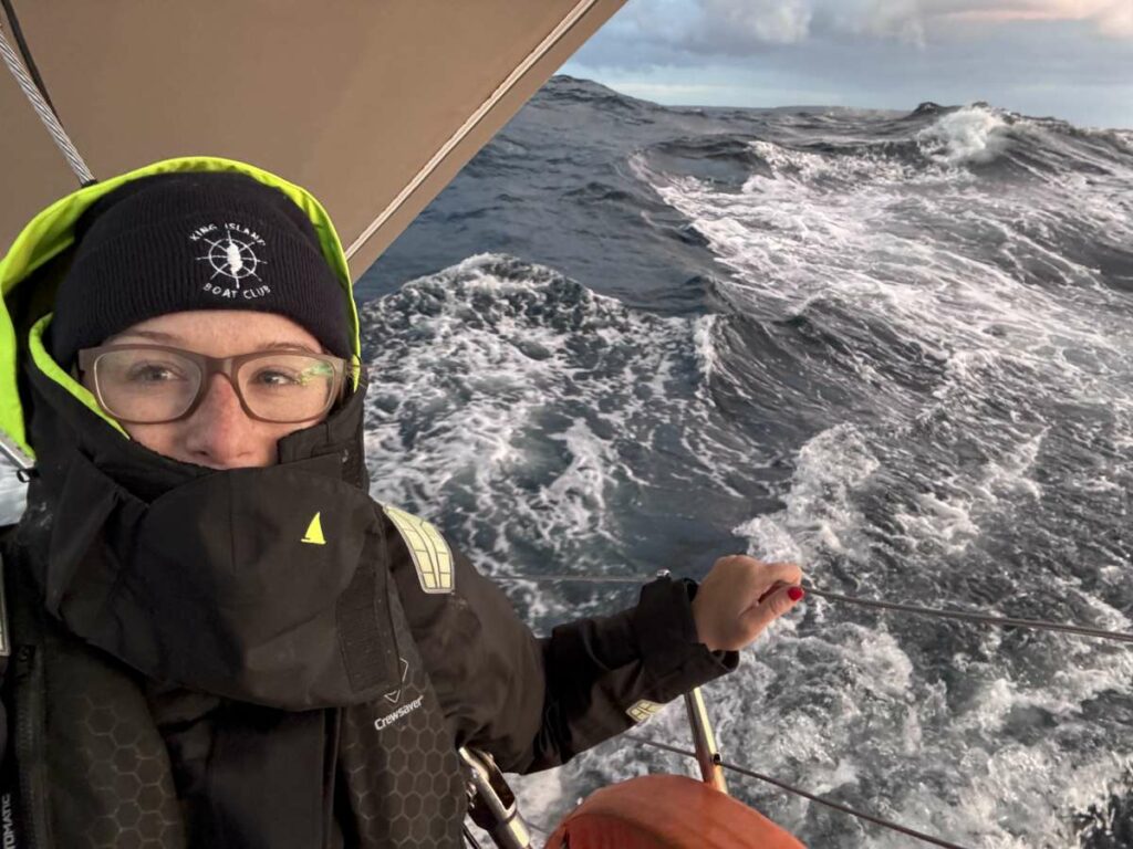 Exhilaration and just being part of a crew Photo provided by Courtney Mead